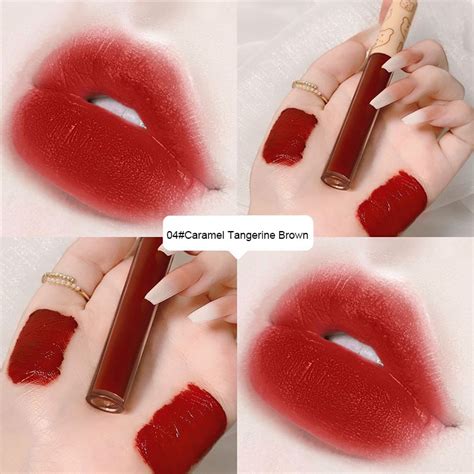 Turbo Bear Lipstick Air Lip Glaze Matte Liquid Lip Gloss .